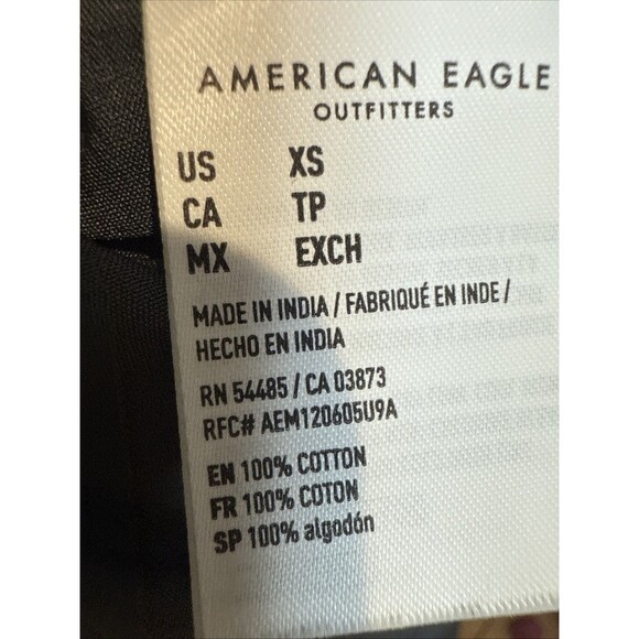 American Eagle Maxi Dress Blue Floral Tiered Women's Size XS - Picture 9 of 15